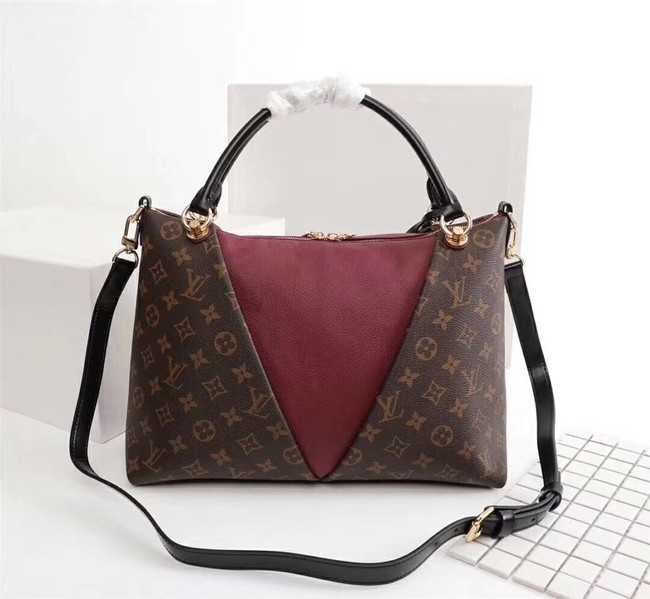 Louis Vuitton Outlet V TOTE MM M43949 Bordeaux Red