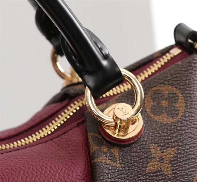 Louis Vuitton Outlet V TOTE MM M43949 Bordeaux Red