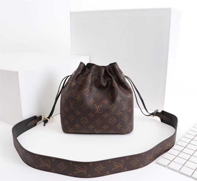 Louis Vuitton Outlet Monogram Canvas NOE POUCH M43445 black