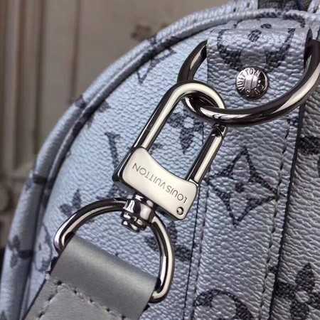 Louis Vuitton Outlet Monogram Canvas Keepall 45CM with Shoulder Strap 43858 silver