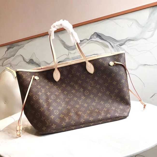 Louis Vuitton Outlet Monogram Canvas Original NEVERFULL GM M40990 red