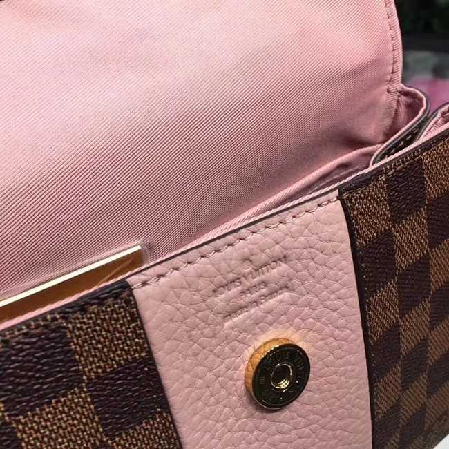 Louis Vuitton Outlet Original Damier Ebene Canvas BOND STREET BB N41071 pink