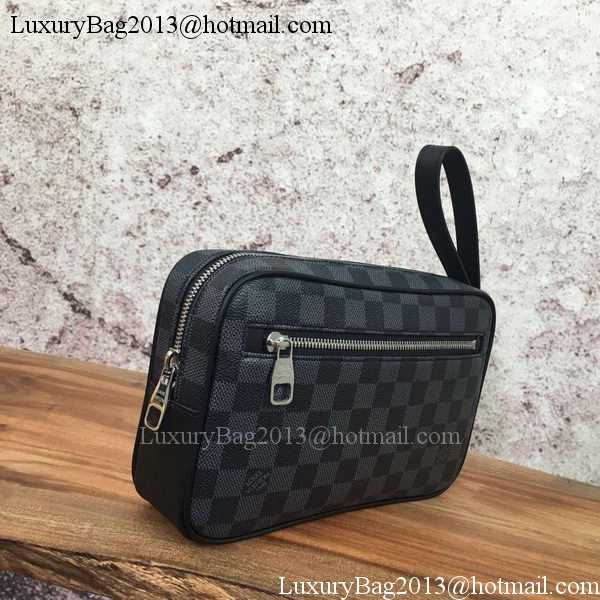 Louis Vuitton Outlet Damier Graphite Canvas KASAI CLUTCH N41664