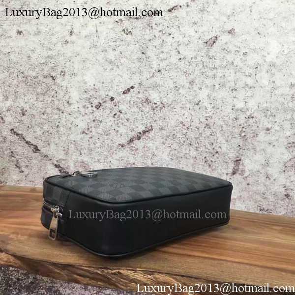 Louis Vuitton Outlet Damier Graphite Canvas KASAI CLUTCH N41664