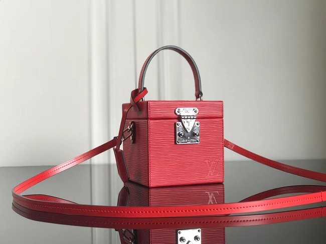 Louis Vuitton Outlet original Epi Leather BLEECKER BOX M52466 red