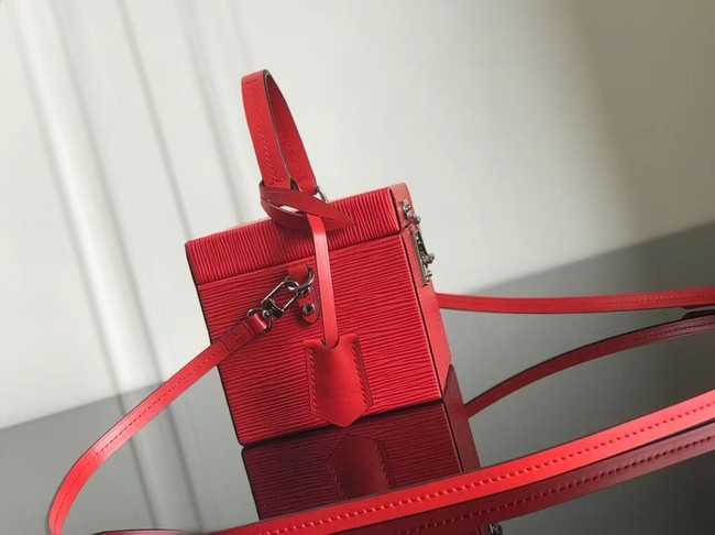 Louis Vuitton Outlet original Epi Leather BLEECKER BOX M52466 red