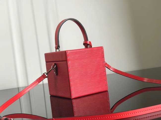 Louis Vuitton Outlet original Epi Leather BLEECKER BOX M52466 red