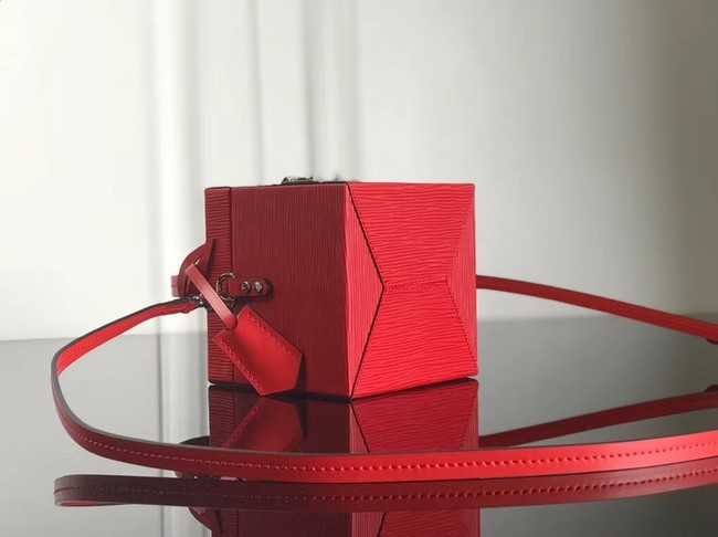 Louis Vuitton Outlet original Epi Leather BLEECKER BOX M52466 red