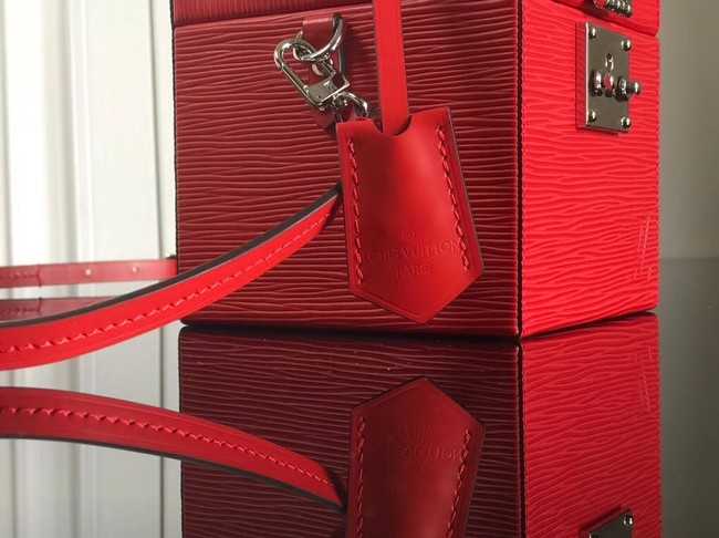 Louis Vuitton Outlet original Epi Leather BLEECKER BOX M52466 red