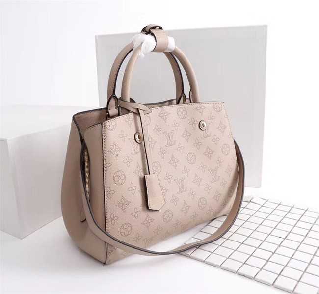 Louis Vuitton Outlet Mahina Leather 41046 apricot