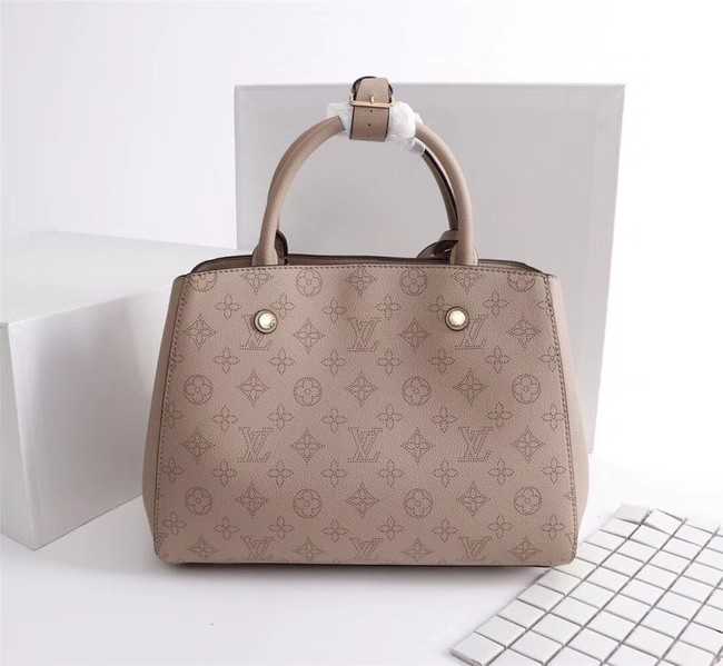 Louis Vuitton Outlet Mahina Leather 41046 apricot