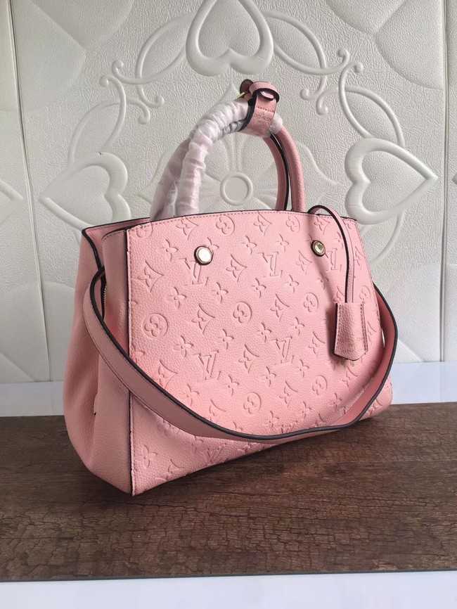 Louis Vuitton Outlet mongram empreinte MONTAIGNE N41046 pink