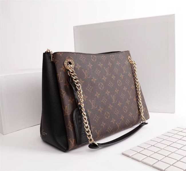 Louis Vuitton Outlet monogram canvas SURENE MM M43755 black