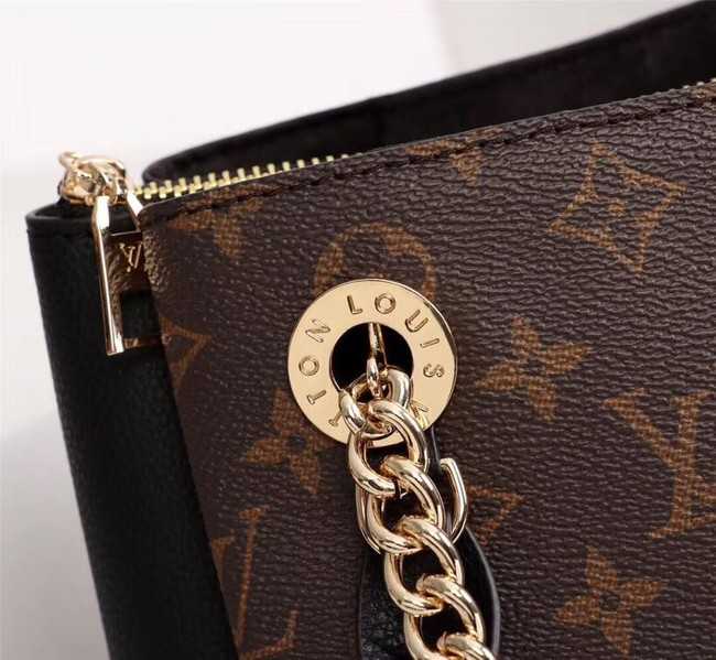 Louis Vuitton Outlet monogram canvas SURENE MM M43755 black