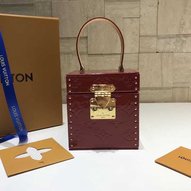 Louis Vuitton Outlet Monogram Vernis Original BLEECKER BOX M52464 red