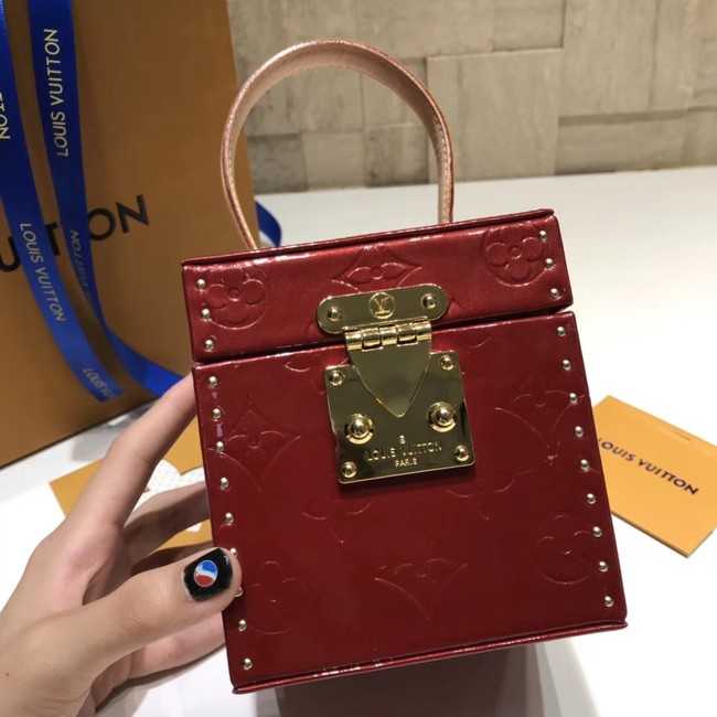 Louis Vuitton Outlet Monogram Vernis Original BLEECKER BOX M52464 red