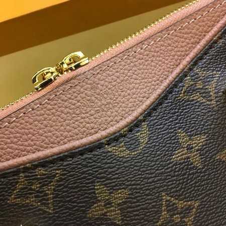 Louis Vuitton Outlet original Monogram Canvas Pallas Bag M42961 Nude