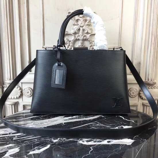 Louis Vuitton Outlet KLEBER MM EPI INDIGO M51333 black