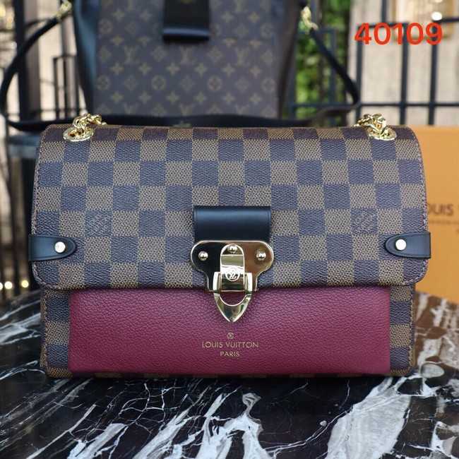 Louis Vuitton Outlet original monogram canvas M40108 Lie De Vin