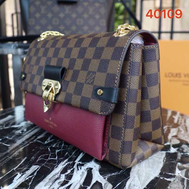 Louis Vuitton Outlet original monogram canvas M40108 Lie De Vin