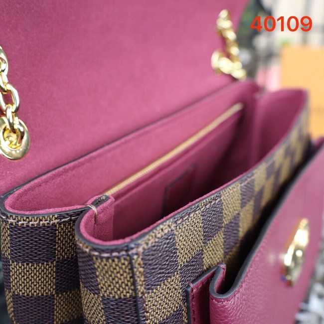 Louis Vuitton Outlet original monogram canvas M40108 Lie De Vin