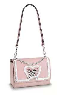 Louis Vuitton Outlet original TWIST MM M53126 pink