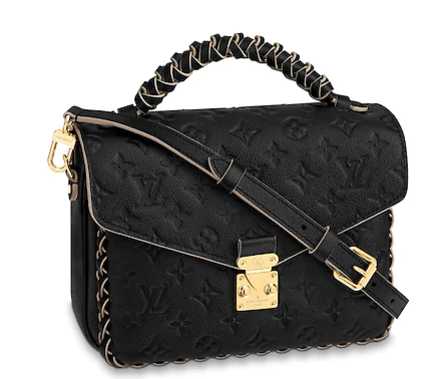 Louis Vuitton Outlet original mongram empreinte POCHETTE METIS M43942 Noir