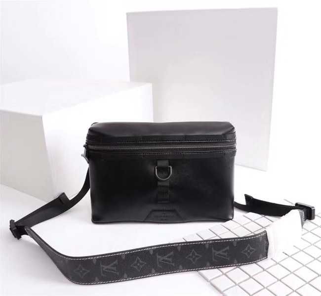 Louis Vuitton Outlet MESSENGER PM M52176 black