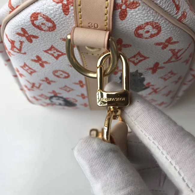 Louis Vuitton Outlet SPEEDY 30 BANDOULIERE M44401 white