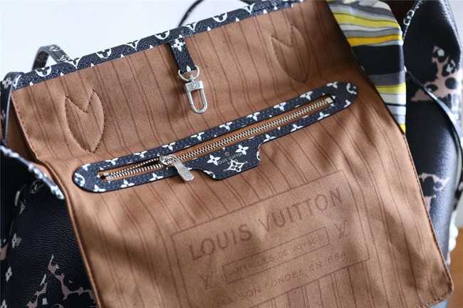 Louis Vuitton Outlet Original Monogram Canvas NEVERFULL M41177 black