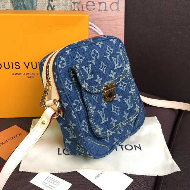 Louis Vuitton Outlet Denim bag M95348 blue