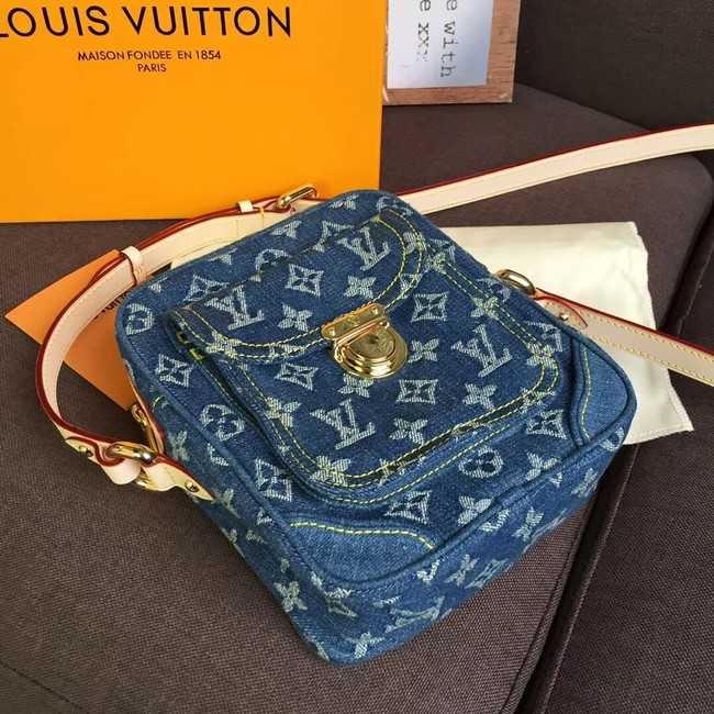 Louis Vuitton Outlet Denim bag M95348 blue