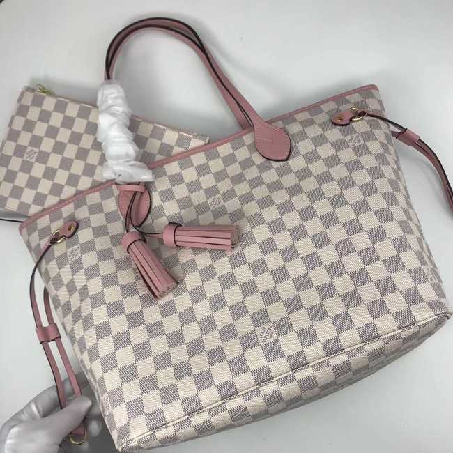 Louis Vuitton Outlet Damier Azur Original NEVERFULL N44363