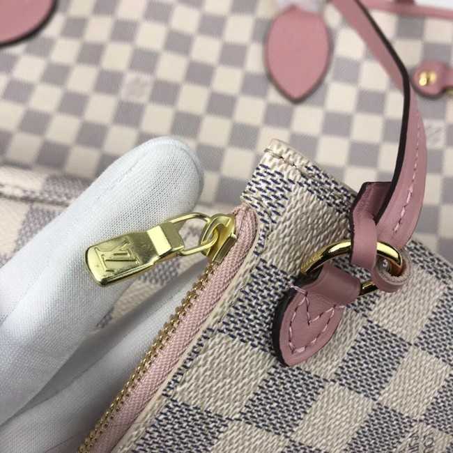 Louis Vuitton Outlet Damier Azur Original NEVERFULL N44363