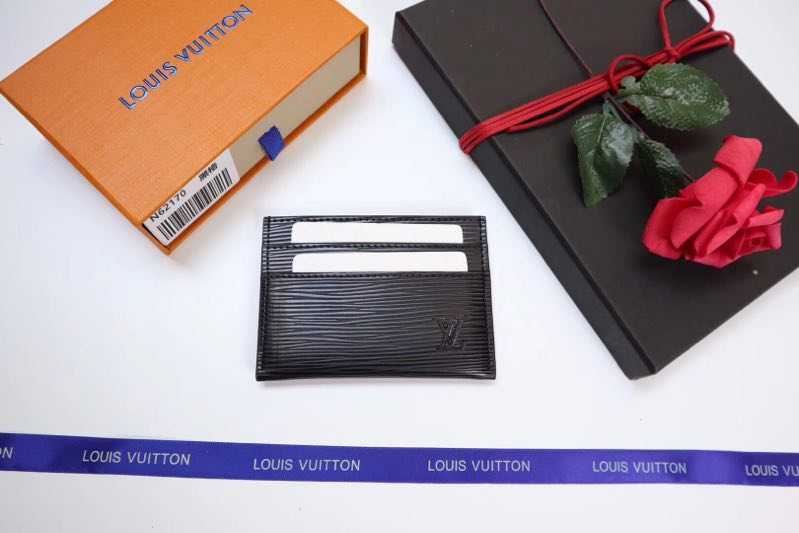 Louis Vuitton Outlet Epi Leather CARD HOLDER M60721 black