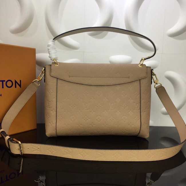 Louis Vuitton Outlet Monogram Empreinte BLANCHE MM M43618 Apricot