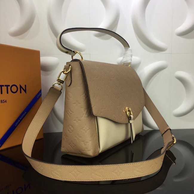 Louis Vuitton Outlet Monogram Empreinte BLANCHE MM M43618 Apricot