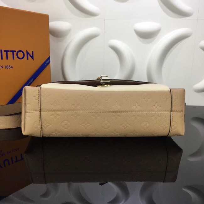 Louis Vuitton Outlet Monogram Empreinte BLANCHE MM M43618 Apricot