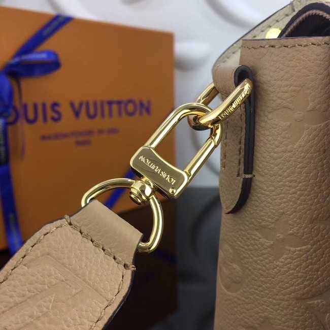 Louis Vuitton Outlet Monogram Empreinte BLANCHE MM M43618 Apricot