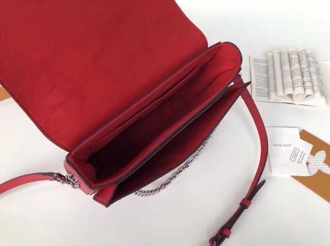 Louis Vuitton Outlet Should V Bag Saddle M53382 red