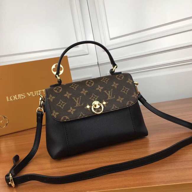 Louis Vuitton Outlet monogram canvas M66141 black