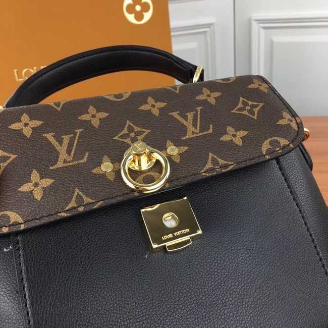 Louis Vuitton Outlet monogram canvas M66141 black