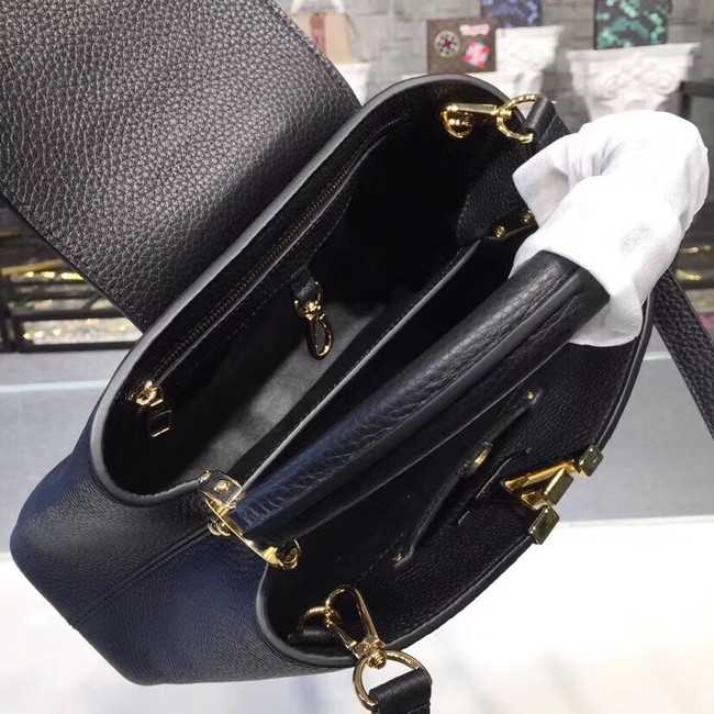 Louis Vuitton Outlet original CAPUCINES BB M94755 black