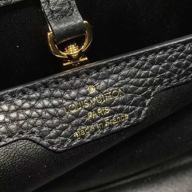 Louis Vuitton Outlet original CAPUCINES BB M94755 black