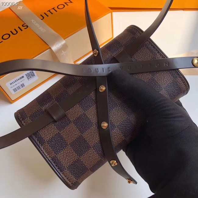 Louis Vuitton Outlet Damier Ebene Canvas Original M51855 Belt bag