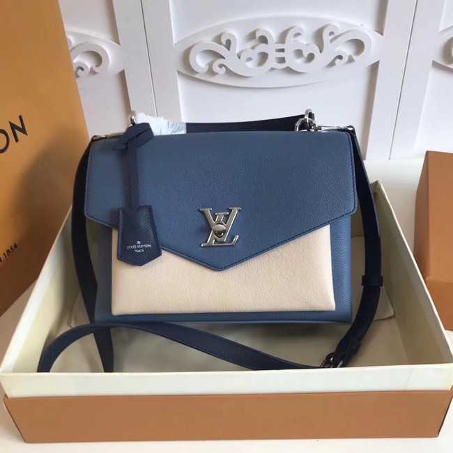 Louis Vuitton Outlet original MY LOCKME M54849 blue&white