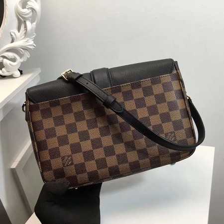 Louis Vuitton Outlet Original Damier Ebene Canvas WIGHT N44243 black