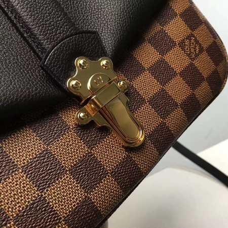 Louis Vuitton Outlet Original Damier Ebene Canvas WIGHT N44243 black