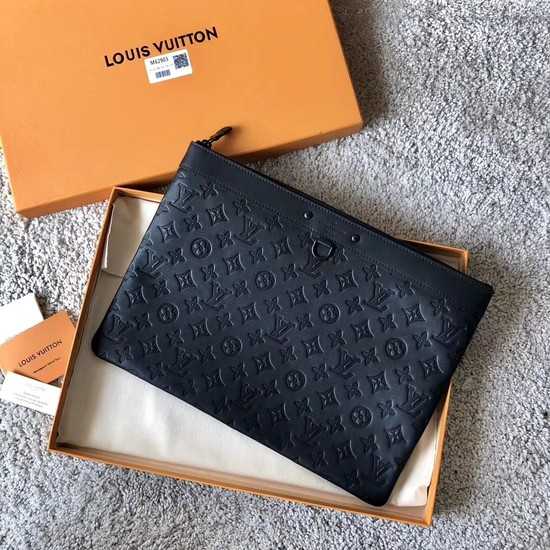 Louis Vuitton Outlet Clutch Bag POCHETTE APOLLO 62903 black