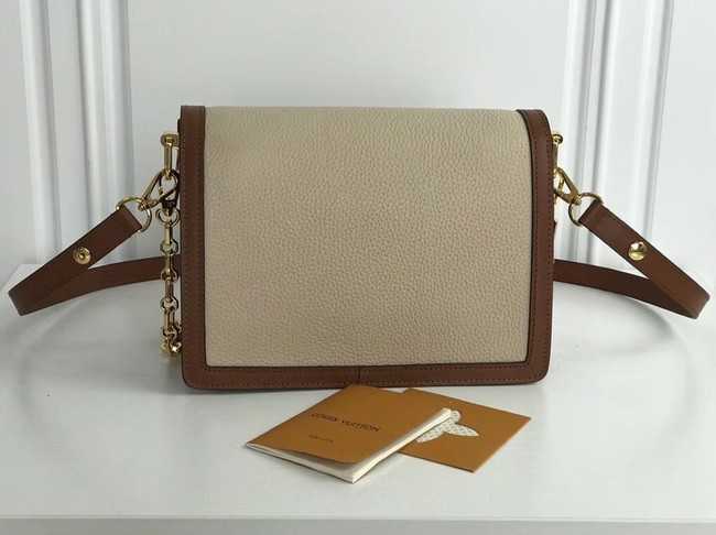 Louis Vuitton Outlet original SAINT SULPICE PM M44391 apricot with red